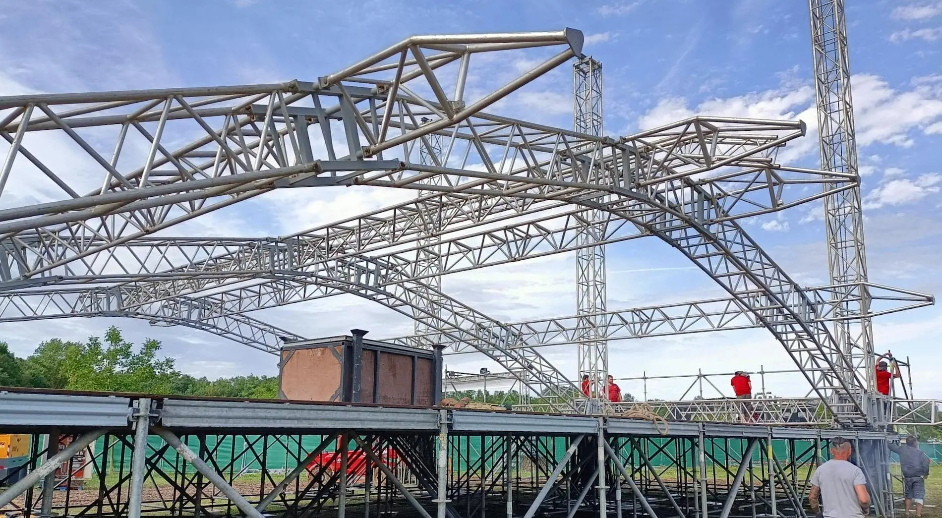 Structure scénique sur mesure